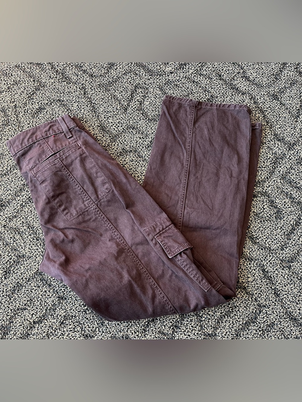 Revice Brown Cargo Carpenter Pants
